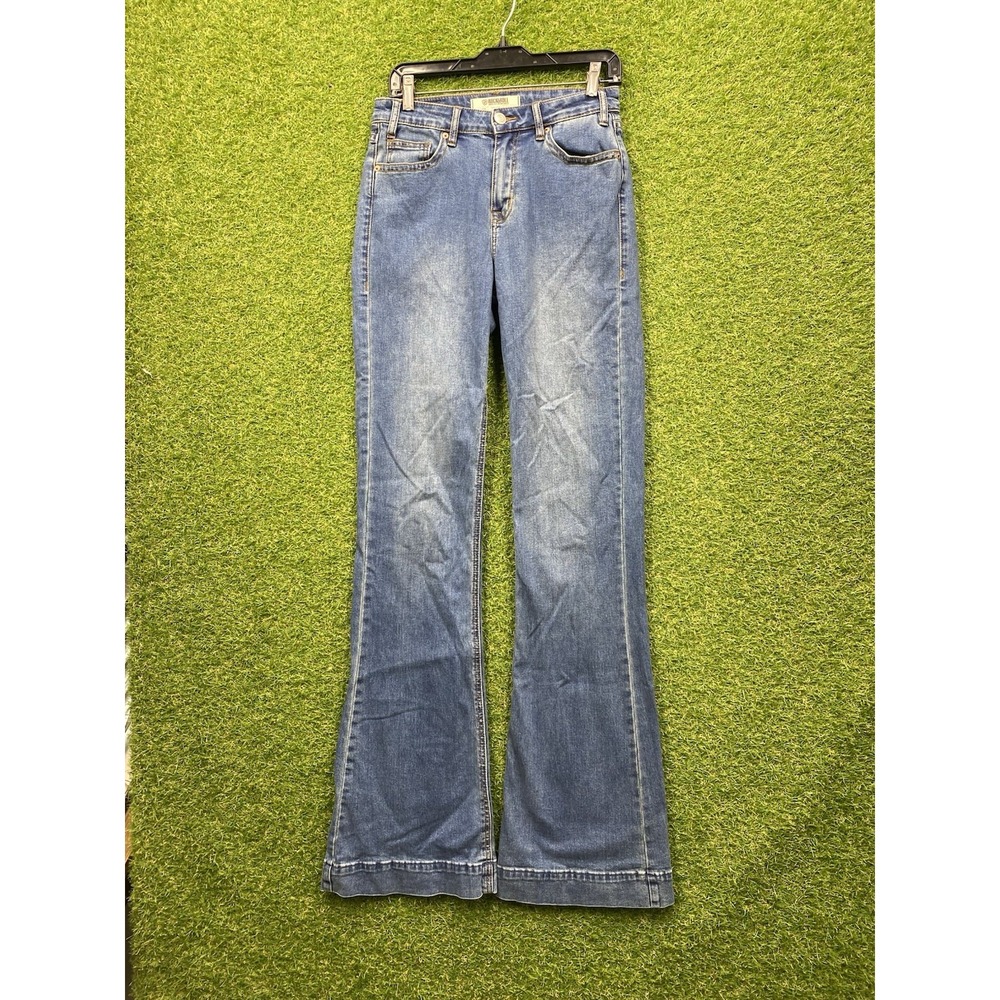 Rock And Roll Denim Jeans Womens 26/38 High Rise Trouser Casual Flare Modern y2k